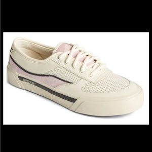 Sperry Soletide Women’s Sneaker in Ivory/Multi Size 5 NIB